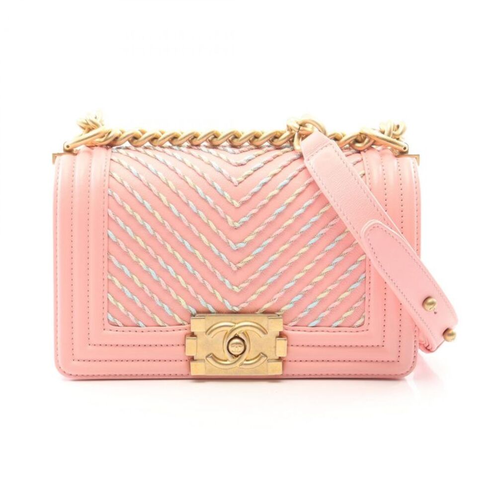 CHANEL Boy Chanel leather shoulder bag